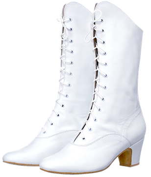 03191 Female «Hungarian» boots, stitched lea. sole
