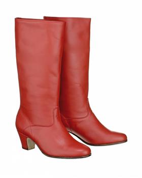 03207 Female boots, leather