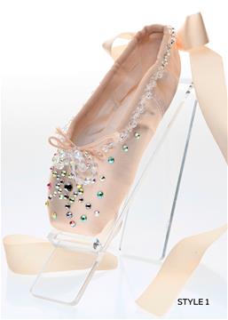 0521SW2 CRYSTAL, Souvenir Pointe shoes