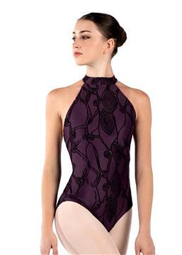 DAD4026MP LITTLE RAQUEL, Halter neck leotard